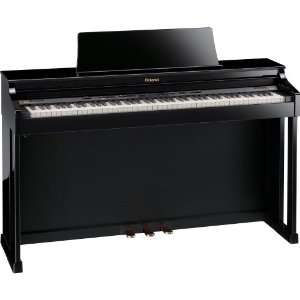 Roland HP305PEC 88 Key Digital Home Piano   Polished Ebony 