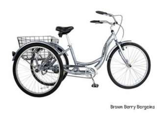 NEW 26 Schwinn Meridian Adult Tricycle Bike Trike Bicycle Cruiser 