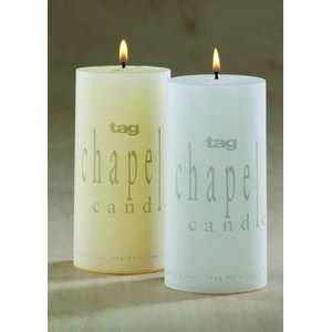   Unscented Pillar Candle Classic Cathedral Wedding