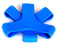MR.FSG Scuba Equipment snokel swim fins grip blue  