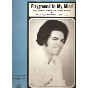  Sheet Music Playground In My Mind Clint Holmes 135 