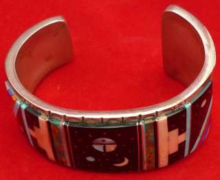 William Sherman Hand Crafted Navajo Sterling Bracelet  