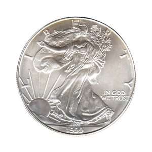 United States Silver Dollar, 1999 Bullion  