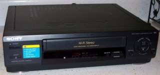 Sony SLV 678HF Hi Fi VHS VCR Video Cassette Recorder  