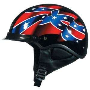  AFX FX 3 Helmet   Large/Rebel Flag Automotive