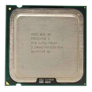   Pentium D 940 3.2GHz 800MHz 2x2MB Socket 775 Dual Core CPU