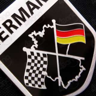 Germany F1 Formula One Stainless Steel Sticker Emblem  