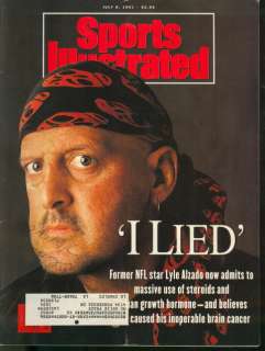 1991 Sports Illustrated Lyle Alzado   Steroid Use w3e4  