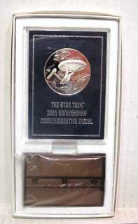 Star Trek Sterling Silver Medal