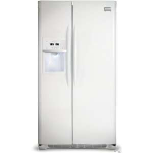   Pearl White Gallery 26 Cu. Ft. Side By Side Refrigerator Appliances