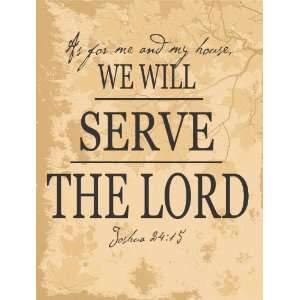 We will serve the lord. religious quote   selected color White   Want 