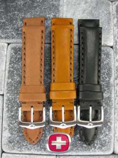 NEW 20mm SWISS ARMY WENGER Calf Leather Strap Band 20  