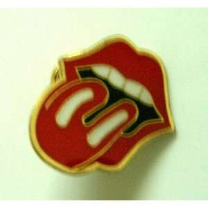  Rolling Stone Tongue Metal Pin Badge ~LOOK~ Everything 