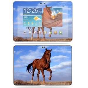  Decal Cover for Samsung Galaxy Tab 10.1 Tablet 10 Horse Electronics