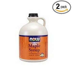  Now Foods Maple Syrup, 16 Ounces (Pack of 2) Health 