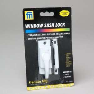 White Window Sash Lock Case Pack 100 Automotive