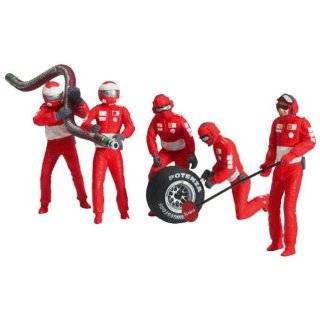 Carrera 1/32nd scale Ferrari F1 Pit Crew, set of 5 by Carrera