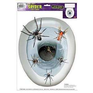  Scary Spider Toilet Lid Cover 