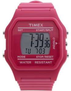 Timex 80 Jumbo Retro Oversized Watch Hot Pink Geek Chic  