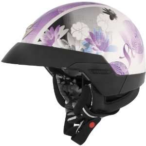 Scorpion EXO 100 Graphics Helmet, Lily Purple, Helmet Category Street 
