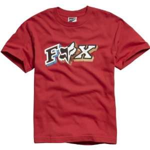 Fox Racing Only Scrabble Youth Boys Short Sleeve Casual Wear T Shirt 