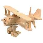 New Balsa Wood 3D Puzzle Educational Toy Assembly Airplane Gift