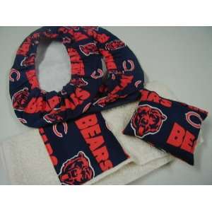  Chicago Bears Fabric Shoe Cover Rosin Bag Towel Set 