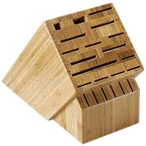  Shun 22 Slot Bamboo Knife Storage Block