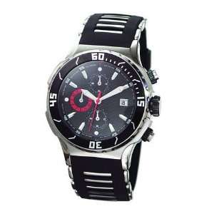   with Black Face plate and Silver tone Accents, Casing, and Chronograph
