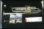   Silver Flair Intermediate Bb Trumpet MVW Gold Plated Trim 192786