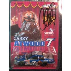   64 SIGNED #7 Casey Atwood Muppet Show Sirius Radio 2002 Toys & Games