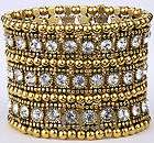 White clear crystal stretch bracelet 3 row A1;buy 10 items get free 