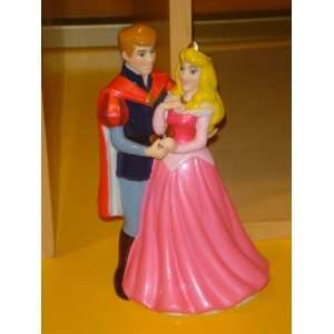  Disney Princess Aurora& Prince Sleeping Beauty Porcelain Cake 