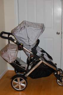   Ready SILVER stroller + Twilight color second seat *FLOOR MODEL, new