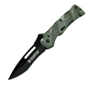 Smith & Wesson SWBLOP2G Black Ops. 2 Assisted Open Knife, Coated 