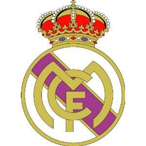  Real Madrid Soccer Auto Car Decal Sticker 6.25X8.75 