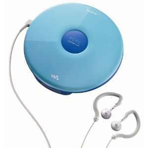  Sony DEJ010PSBLU CD Walkman Portable Compact Disc Player Blue  