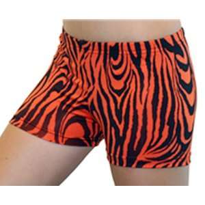   Volleyball Shorts ORANGE ZEBRA (AP12) AXL   6 INSEAM Sports