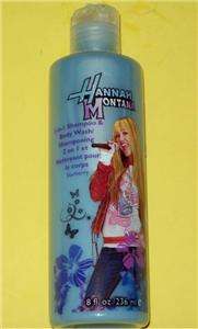 NEW Disney Hannah Montana Shampoo & Body Wash Starberry  