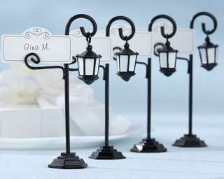   CARD HOLDERS BOURBON STREET LAMPS WITH CARDS Wedding Favors  