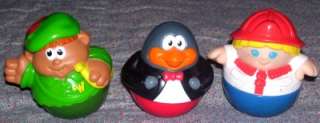You will be bidding on 10 animal weebles and people lot They are in 