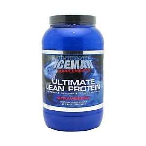 Ultimate Iceman Supplements Ultimate Lean Protein   Strawberry   2 lb