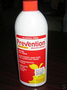 PREVENTION ONCOLOGY MOUTH RINSE 16 OUNCE ALCOHOL FREE  
