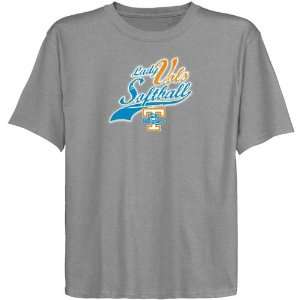  Tennessee Lady Vols Youth Ash Softball T shirt Sports 