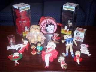 16 PC BETTY BOOP FIGURINE COLLECTION TIMELESBEST OFFER  
