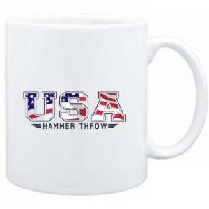  Mug White  USA Hammer Throw / FLAG CLIP   ARMY  Sports 