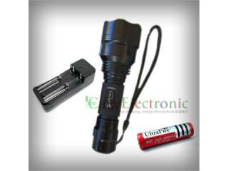 UltraFire 1300Lm C8 CREE XM L T6 LED Flashlight Torch lamp + Charger 