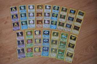 Pokemon Complete Base Set1st Edition+Shadowless+Unlimited 