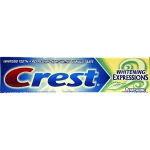  Crest Toothpaste .85oz White Expression Vanilla Mint (Pack 