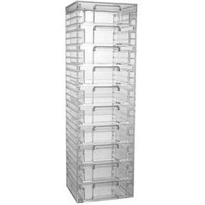  Acrylic Organizer Tower with 10 Drawers